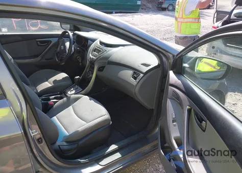 2013 Hyundai Elantra Gls from USA, damaged, VIN 5NPDH4AEXDH207029